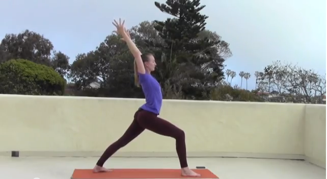 Yoga High Lunge Brett Larkin Yoga