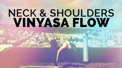 Vinyasa Flow Yoga for Neck & Shoulder Tension – 60 min (Dancer Pose!)
