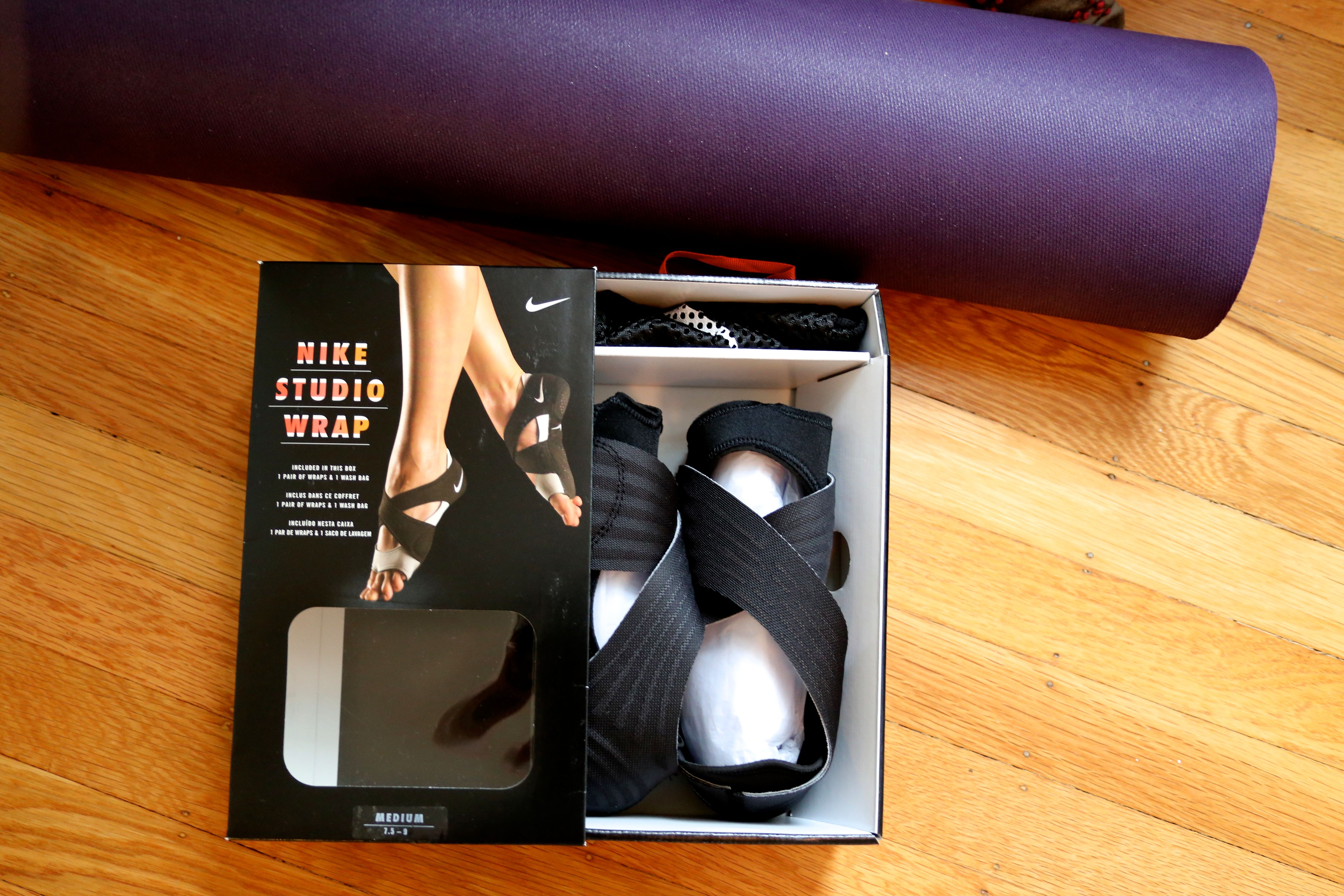 nike yoga foot wraps