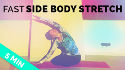 Yoga Stretches: Quick Side Stretch (5-min)