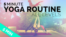 5 Minute Yoga Routine – All Levels