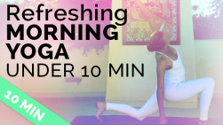 Easy Morning Yoga Sequence to Start Your Day Right (under 10 minutes!)