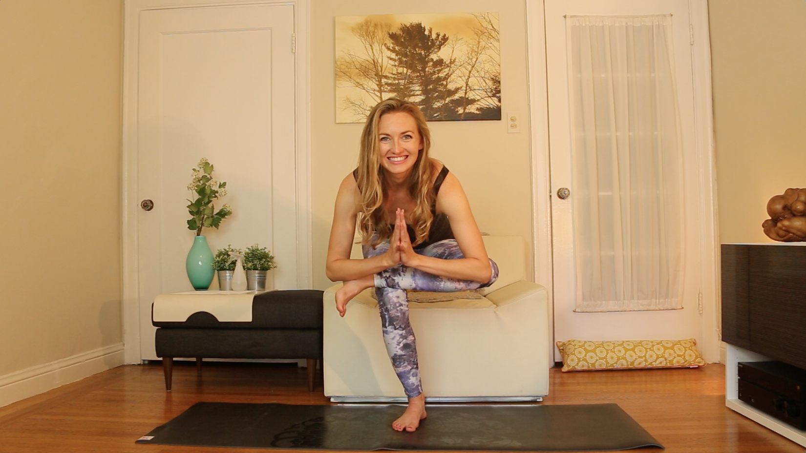 Gaiam Sol DryGrip Yoga Mat Review Brett Larkin Yoga