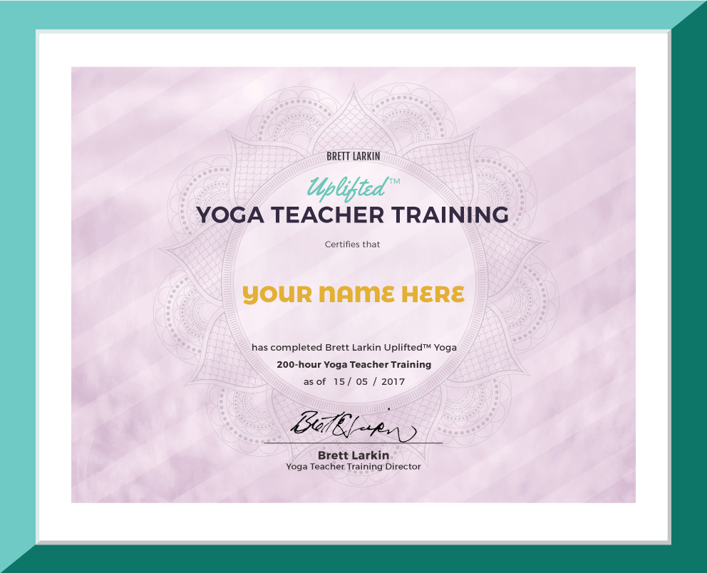200Hour Online Yoga Teacher Training Brett Larkin Yoga Uplifted