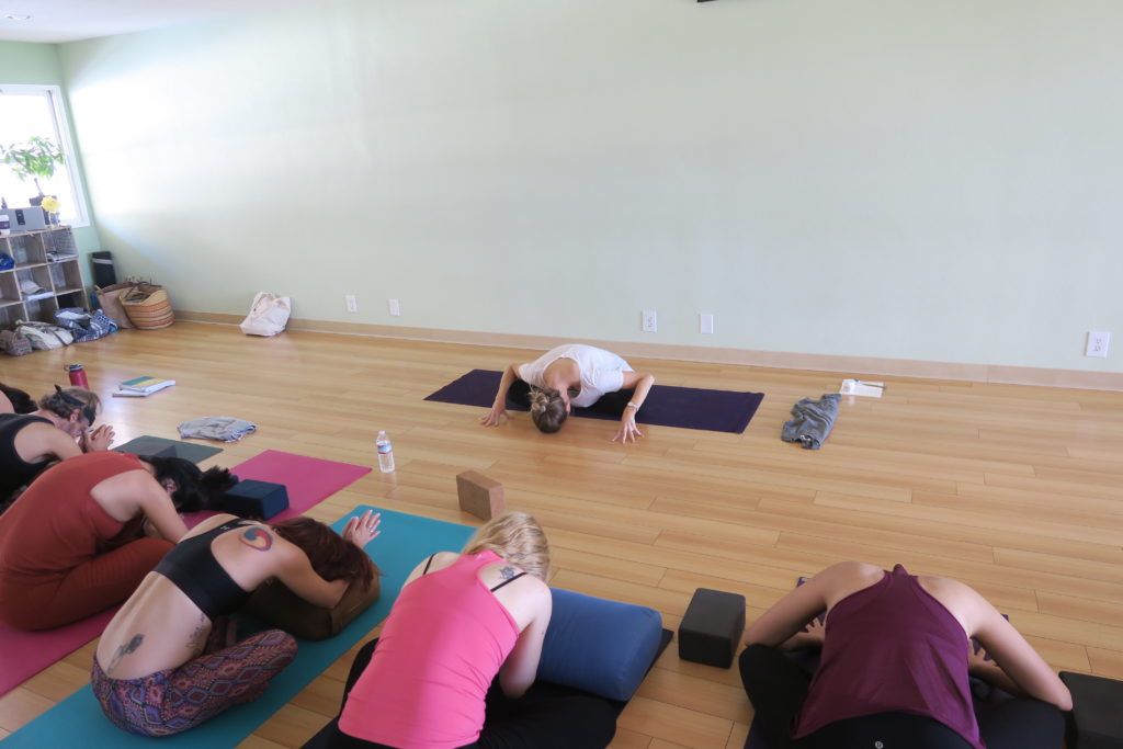 yoga teaching modern
