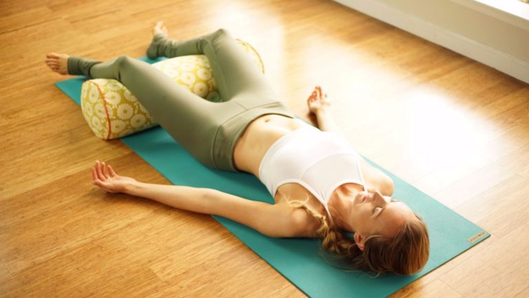 Corpse Pose (Savasana) gentle yoga