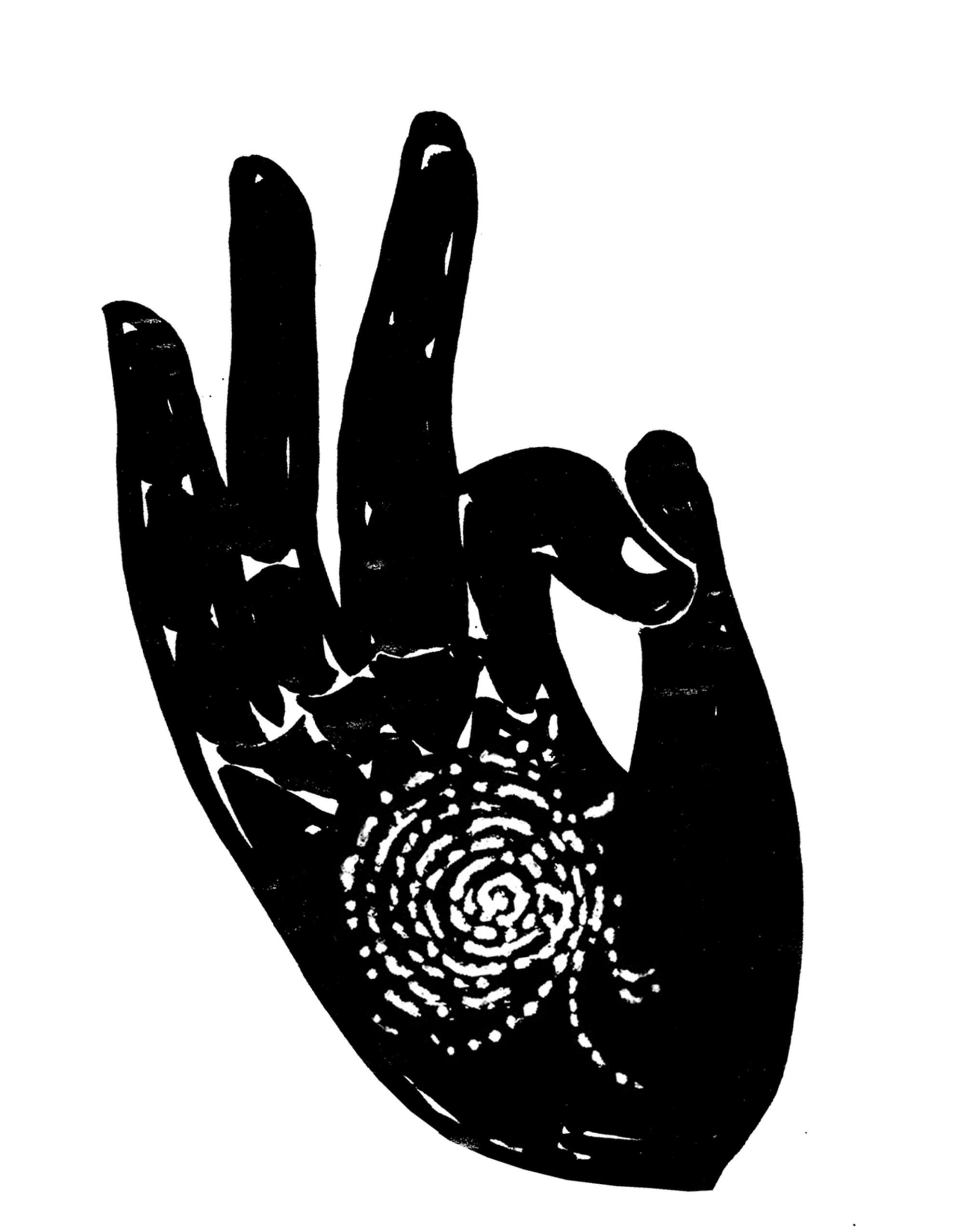 ok hand mudra