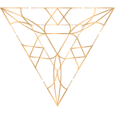 custom golden geometric shape for Uplifted Yoga