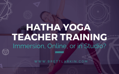 Hatha Yoga Teacher Training Certification: Immersion, Online, or in Studio?