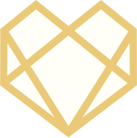 custom gold geometric shape for uplifted yoga