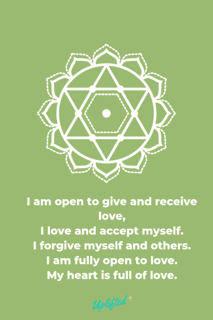 heart chakra affirmations