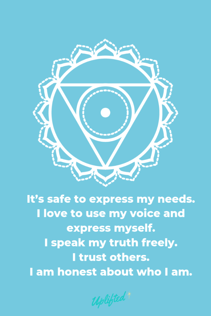 throat chakra affirmations