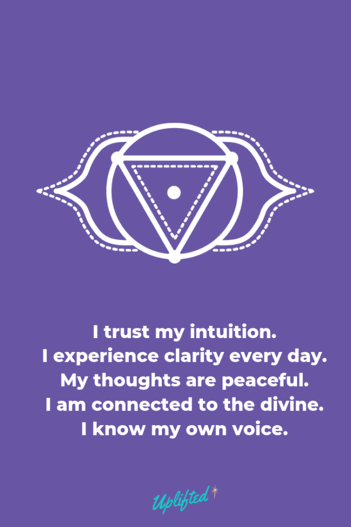 third eye chakra affirmations