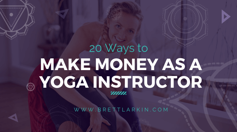 how to make money as a yoga instructor
