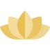 custom golden lotus of uplifted yoga