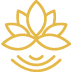 custom golden lotus for uplifted yoga