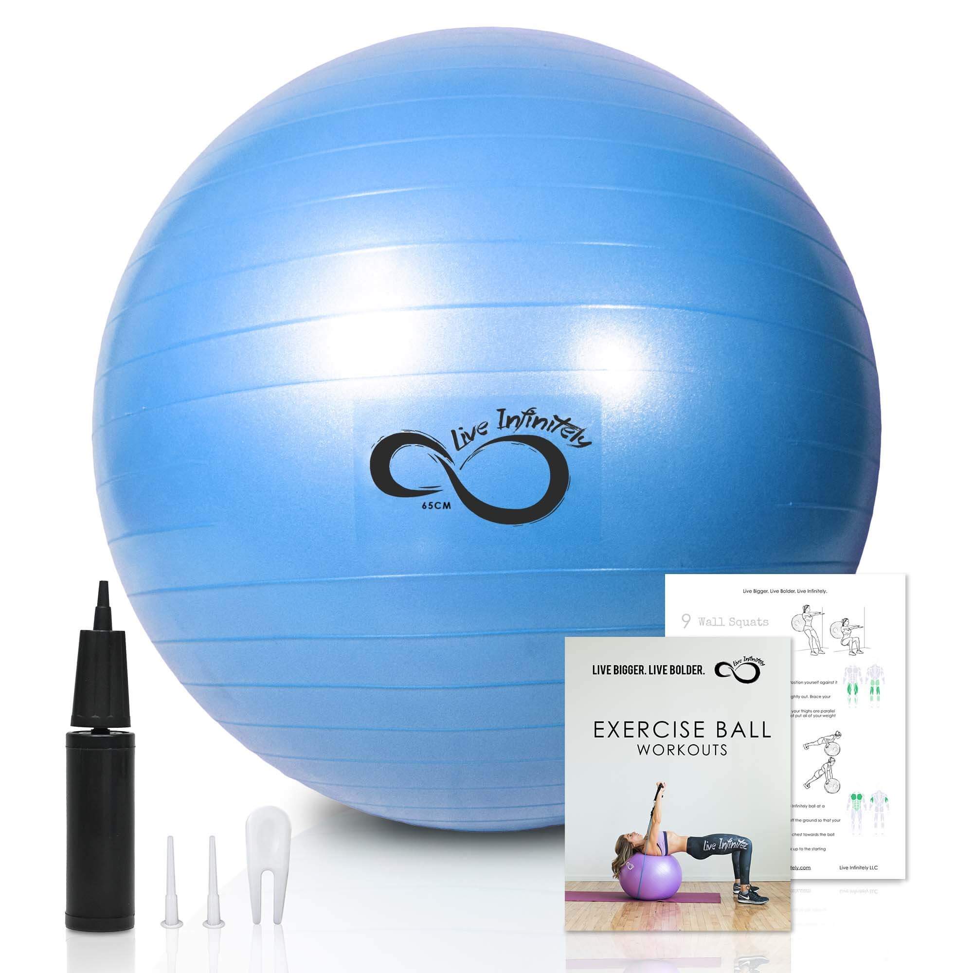 live infinitely yoga ball