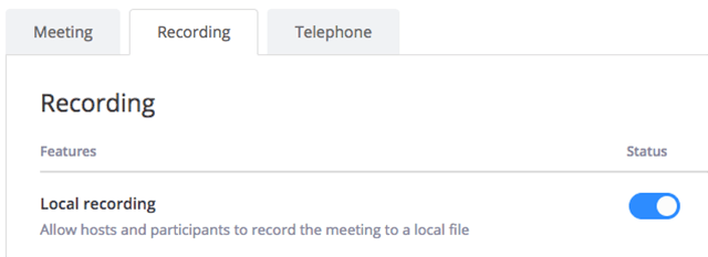 how to record zoom meeting