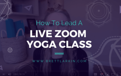 How to Lead a Live Online Zoom Yoga Class