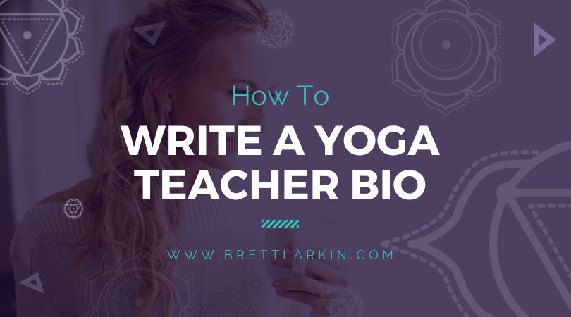 how to write a yoga teacher bio