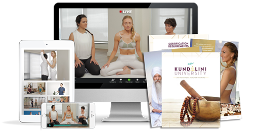 kundalini university course on multiple screens and devices