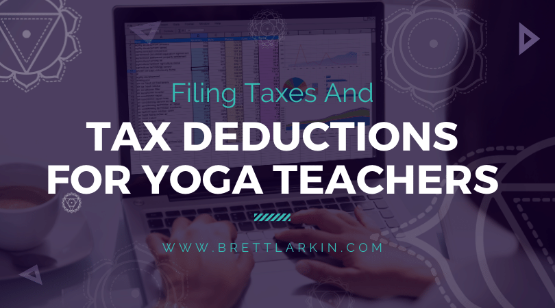 yoga teacher tax deductions