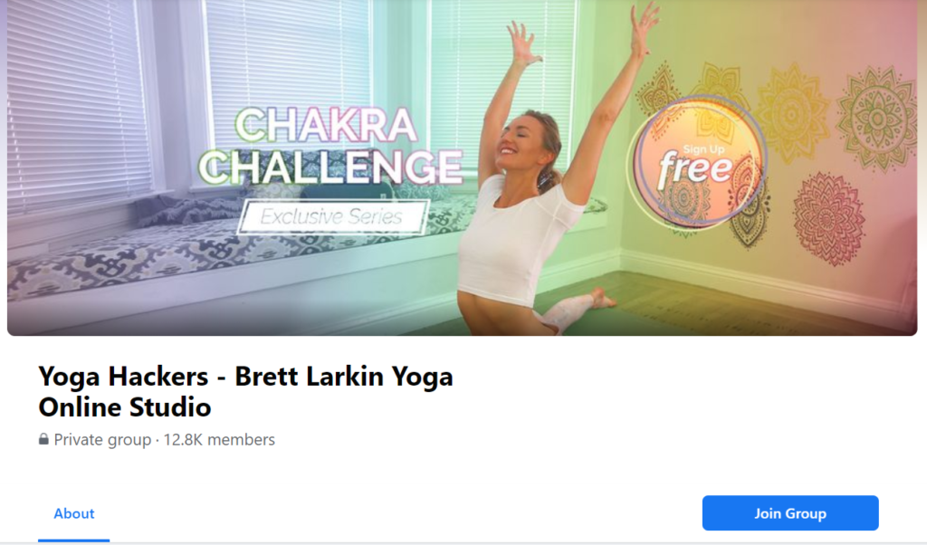 uplifted yoga hackers facebook group