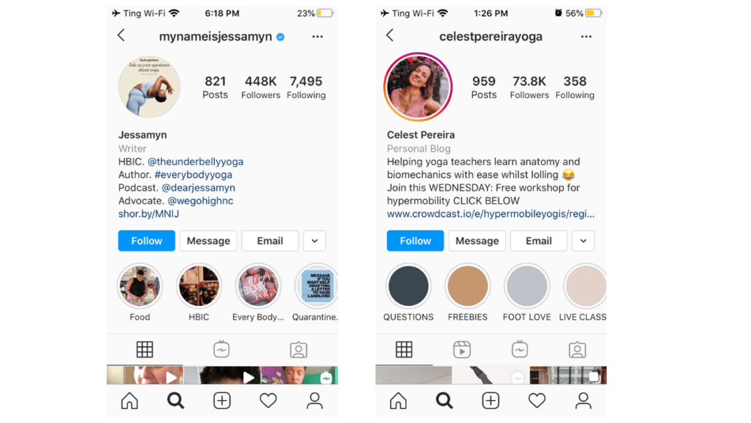 create a business instagram account