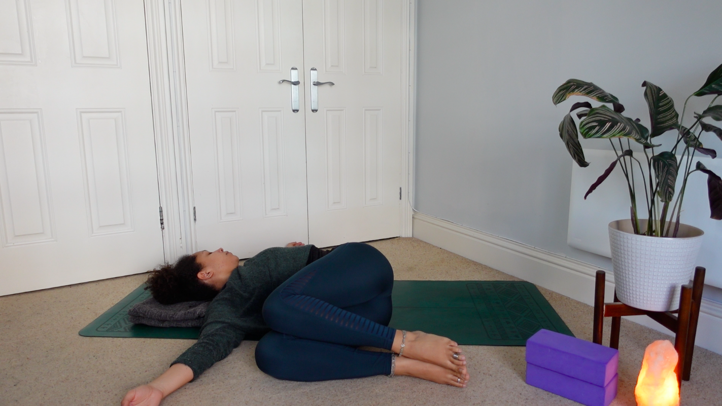 reclined twist