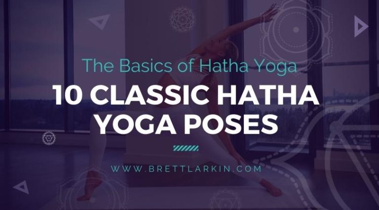 hatha yoga poses brett larkin