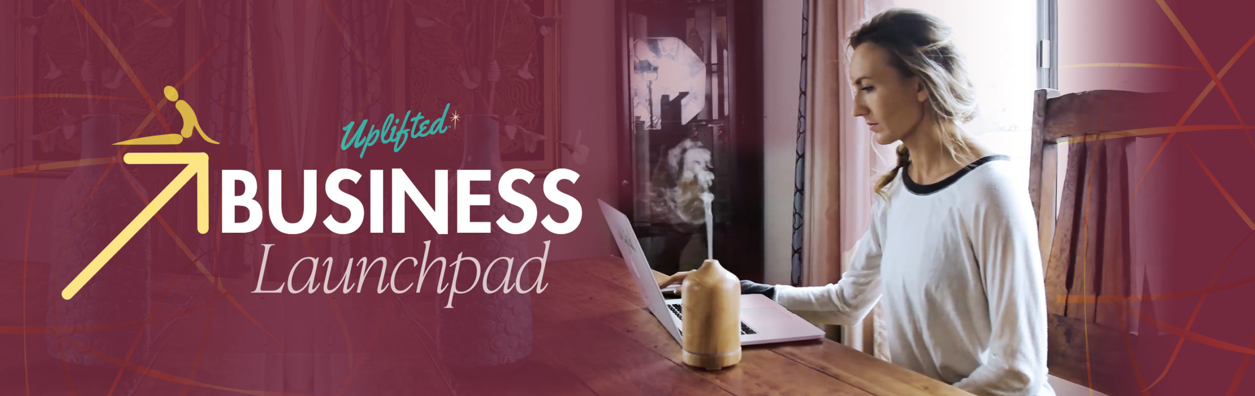 yoga business launchpad banner for uplifted yoga