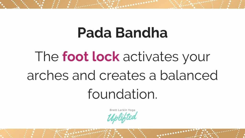 What is pada bandha?