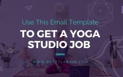 This Cold Email Will Help You Land a Studio Teaching Job
