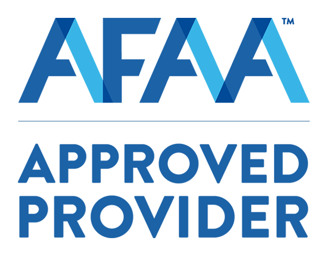 AFAA Approved Provider Logo