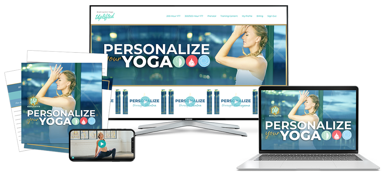 Brett Larkin's Yoga Life one book bundle including Personalize Your Practice Course and Workbook PDFs Brett Larkin's Yoga Life one book bundle including Personalize Your Practice Course and Workbook PDFs