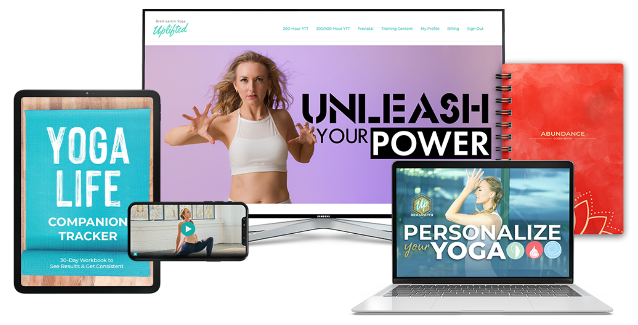 Brett Larkin's Yoga Life ten book bundle including Brett’s Abundance Guidebook & Journal Brett Larkin's Yoga Life ten book bundle including Brett’s Abundance Guidebook & Journal