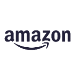 Amazon logo linked to the Yoga Life book written by Brett Larkin