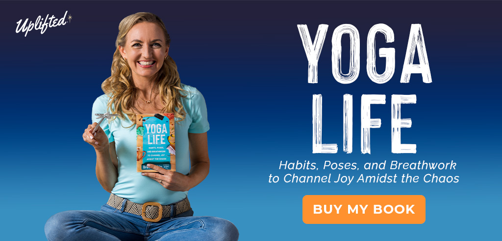 yoga life book by brett larkin