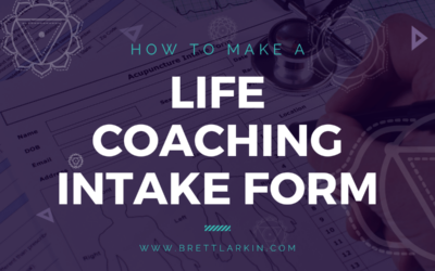 How To Make A Life Coaching Intake Form