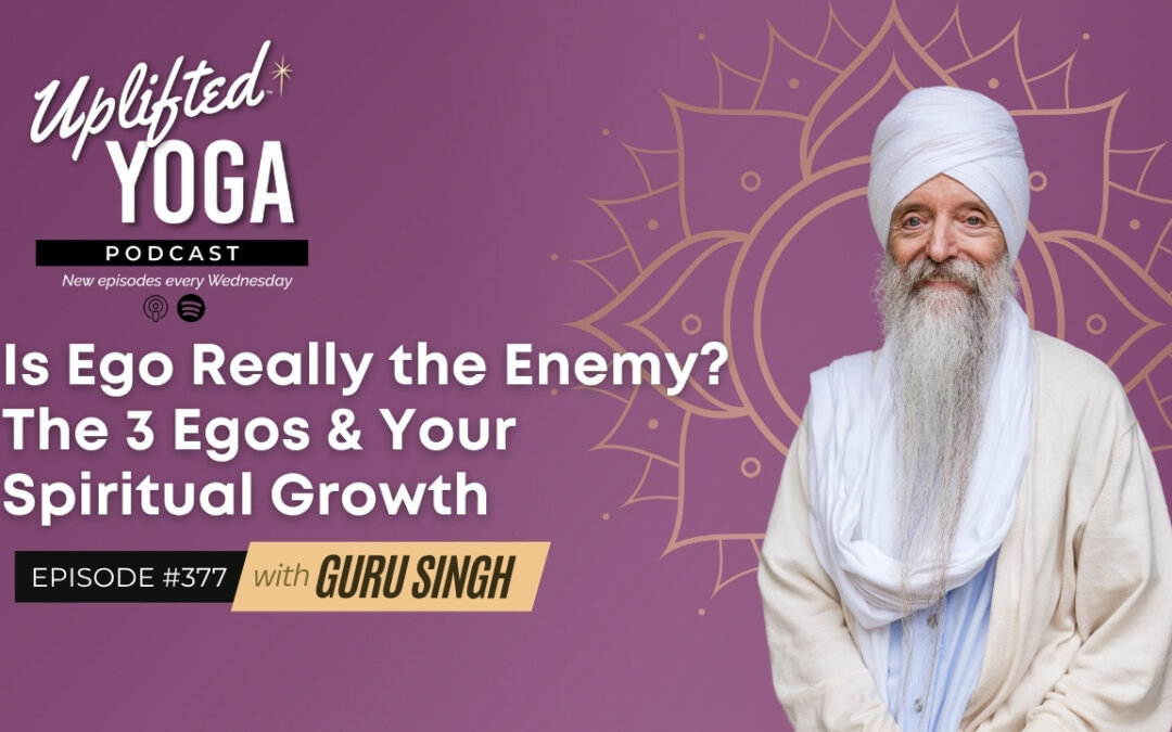 #377 – Is Ego Really the Enemy? The 3 Egos & Your Spiritual Growth with Guru Singh